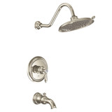 Moen Weymouth M CORE 2 Series 1 Handle Tub and Shower Trim Kit Polished in Polished Nickel - UTS232104EPNL