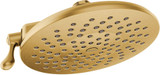 Moen Velocity Eco Performance Two Function Rainshower 8 Inch Shower Head with Immersion Technology in Brushed Gold - S6320EPBG