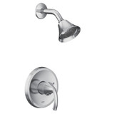 Moen Glyde M CORE 2 Series 1 Handle Shower Trim Kit in Chrome - UT2742EP