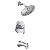 Moen Glyde M CORE 2 Series 1 Handle Tub and Shower Trim Kit in Chrome - UT2843EP