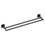 Moen Triva 24" Double Towel Bar in Matte Black - BP1822BL
