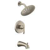 Moen Glyde M CORE 2 Series 1 Handle Tub and Shower Trim Kit in Brushed Nickel - UT2843EPBN