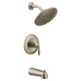 Moen Collection M CORE 2 Series 1 Handle Tub and Shower Trim Kit in Brushed Nickel - UT2233EPBN