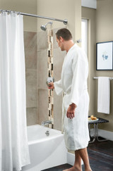 Moen Genta LX M CORE 2 Series 1 Handle Tub and Shower Trim Kit in Chrome - UT2473EP