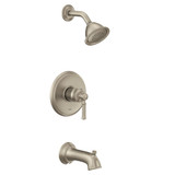 Moen Dartmoor M CORE 2 Series 1 Handle Tub and Shower Trim Kit in Brushed Nickel - UT2183EPBN