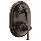 Moen Belfield M CORE 3 Series 2 Handle Shower Trim with Integrated Transfer Valve in Oil Rubbed Bronze - UT3322ORB