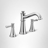 Moen Belfield Two Handle Deck Mounted Roman Tub Faucet Without Valve in Chrome - T9023