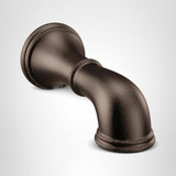 Moen Belfield Replacement Tub Non Diverter Spout 1/2 Inch Slip Fit Connection in Oil Rubbed Bronze - 193371ORB