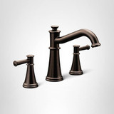 Moen Belfield Two Handle Deck Mounted Roman Tub Faucet Without Valve in Oil Rubbed Bronze - T9023ORB