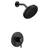 Moen M CORE 3 Series 1 Handle Shower Trim Kit in Matte Black - UT3292BL