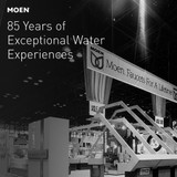 Moen Voss 6" Single Function Eco Performance Rainshower Showerhead with Immersion Technology in Brushed Gold - S6365EPBG