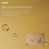 Moen M CORE 2 Series 1 Handle Shower Trim Kit in Brushed Gold - UT2192EPBG