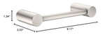 Moen Align 9 Inch Modern Hand Towel Bar in Brushed Nickel - YB0486BN