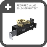 Moen 395 One Handle Freestanding Floor Mount Tub Filler with Handshower in Chrome - 395