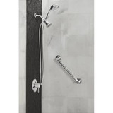 Moen Align Bathroom Safety 24 Inch Stainless Steel Modern Bathroom Grab Bar in Brushed Nickel - YG0424BN