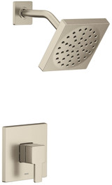 Moen 90 Degree M CORE 2 Series 1 Handle Shower Trim Kit in Brushed Nickel - UTS2712EPBN