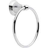 Closeout Open Box Delta Windemere Towel Ring in Chrome Finish - 70046
