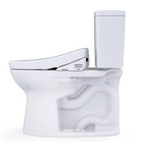 TOTO Drake 2-Piece Elongated Toilet with S5 Bidet Seat, 1.6 GPF in Cotton White