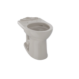 Toto Drake II Two Piece Round Universal Height Toilet Bowl Only with CEFIONTECT 0.8 and 1.28 GPF in Bone