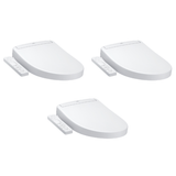 Toto S2 Washlet with Remote - Elongated in Cotton White - 3 pack