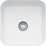 Franke CCK110-19 White Cisterna Fireclay Undermount Single Bowl