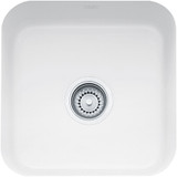 Franke CCK110-15 White Cisterna Fireclay Undermount Single Bowl