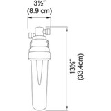 Franke FRCNSTR100 Filter Canister Thermoplast W/FRCO6