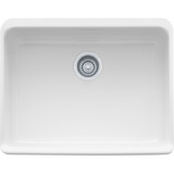 Franke MHK110-24WH Manor House Sgl Bowl Apron Front Fireclay White