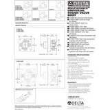Delta R10000-IPWS Pressure Balance Rough-In IPS