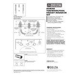 Delta R2700 Two Handle Flexible Mount