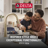 Delta Classic T2710 Roman Tub Trim - Two Handle Knob: Chrome