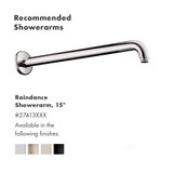 Hansgrohe 04388000 Croma Select S Shower Head 180 2-Jet, 1.8 GPM in Chrome