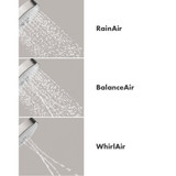 Hansgrohe 28504821 Raindance S Handshower 100 3-Jet, 2.5 GPM in Brushed Nickel