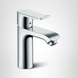 Hansgrohe 31121001 Metris 110 Single-Hole Faucet CoolStart without Pop-up, 1.2 GPM Chrome