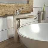 Hansgrohe 71090821 Logis 190 Single-Hole Faucet, 1.2 GPM Brushed Nickel