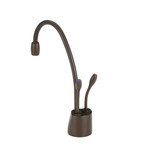InSinkErator Indulge F-HC1100 Contemporary Instant Hot and Cold Faucet in Mocha Bronze - 44252E