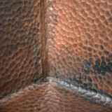 Native Trails CPK575 Cocina Duet Copper Kitchen Sink Kitchen Sink: Brushed Nickel