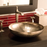 Native Trails CPS383 MAESTRO SONATA PETIT Hammered Copped Vessel Sink