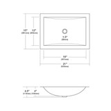 Native Trails CPS545 AVILA: Hammered Copper Bathroom Sink