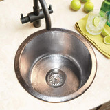 Native Trails CPS560 REDONDO CHICO: Hammered Copper Bar/Prep Sink