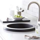 Native Trails NSB1607-S Olivos Bar and Prep Sink: Slate