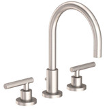 Newport Brass 990L/15S East Linear Widespread Bathroom Sink Faucet Satin Nickel