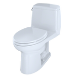 TOTO UltraMax One-Piece Elongated 1.6 GPF Toilet with CeFiONtect - Cotton White - MS854114SG#01