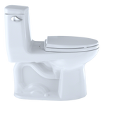 TOTO UltraMax One-Piece Elongated 1.6 GPF Toilet with CeFiONtect - Cotton White - MS854114SG#01