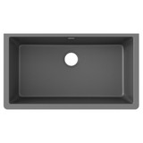 Elkay Quartz Classic 33" x 18-7/16" x 9-7/16" Single Bowl Undermount Sink Dusk Gray