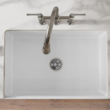 Elkay Fireclay 30" x 19-15/16" x 9-1/8" Single Bowl Farmhouse Sink White