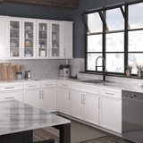 Elkay Crosstown 18 Gauge Stainless Steel 25" x 22" x 9" 3-Hole Single Bowl Dual Mount Sink Kit