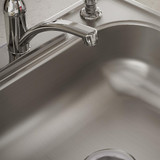 Elkay Dayton Stainless Steel 25" x 21-1/4" x 6-9/16" 4-Hole Single Bowl Drop-in Sink