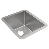 Elkay Crosstown 16 Gauge Stainless Steel 16" x 18-1/2" x 10" Rounded Single Bowl Undermount Sink