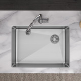 Elkay Crosstown 18 Gauge Stainless Steel 25-1/2" x 18-1/2" x 9" Single Bowl Undermount Sink